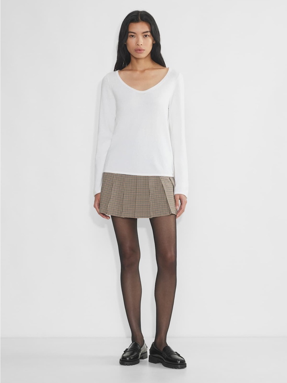 ARITZIA | Sunday best layered sweater cotton cashmere  | size large